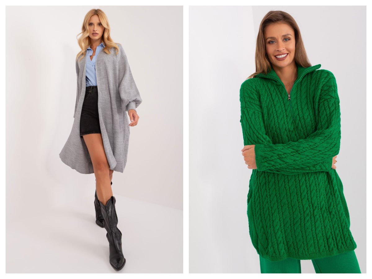 Women’s long sweater – what model is worth buying?