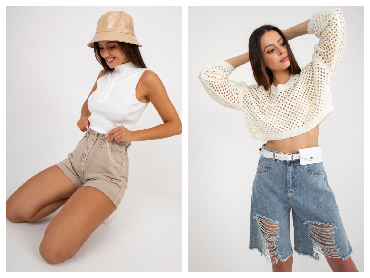 Stylish must-have – women’s denim shorts for the new season