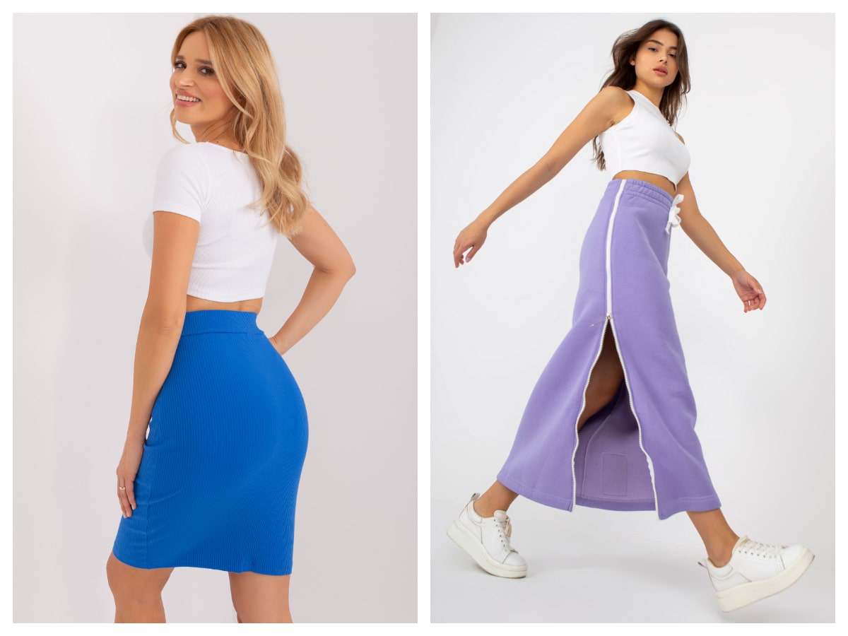 Women’s basic skirts for spring – an overview of interesting models
