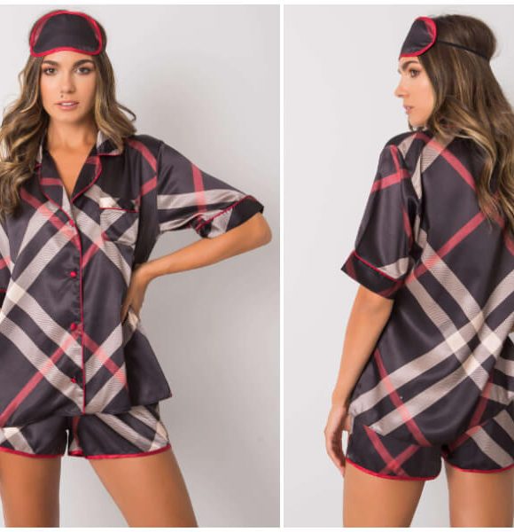 Plaid pajamas – the most fashionable set for sleeping