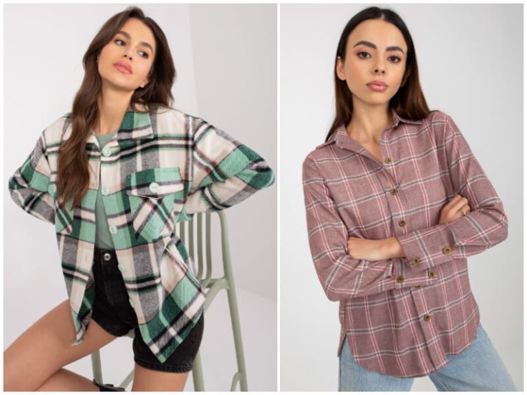 Women's plaid shirt - check out the best models