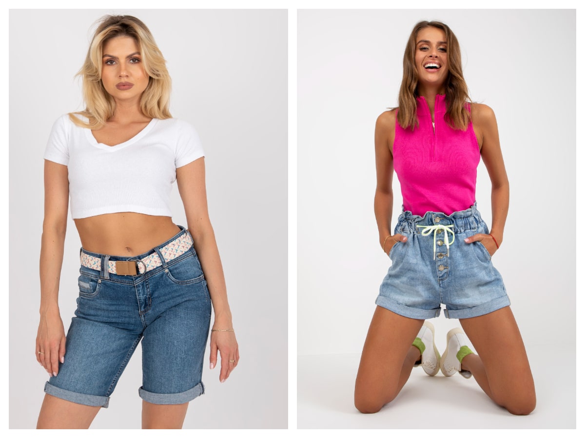 Women’s jeans shorts – reach for the most interesting models