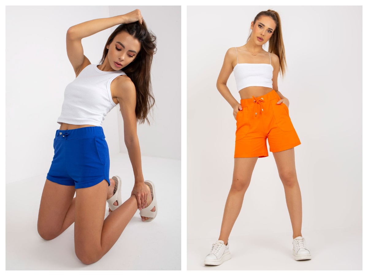 Women’s basic shorts – stylish summer inspiration