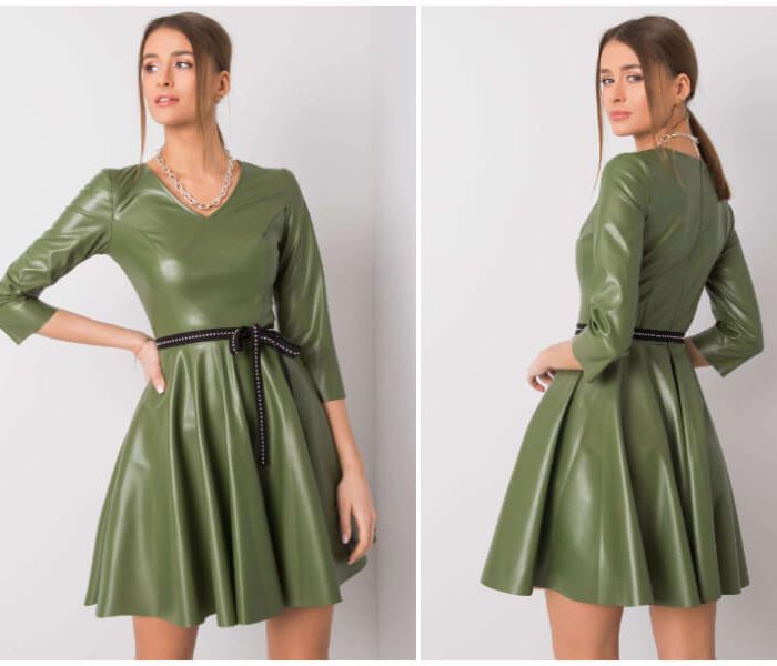 Dresses made of eco-leather – original creations for fashion lovers