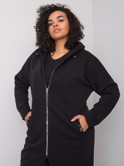 Online rõivaste hulgimüüja Nellie must pluus Plus Size