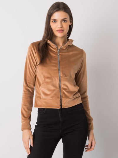 Online rõivaste hulgimüüja Camel Velour dressipluus Charley RUE PARIS