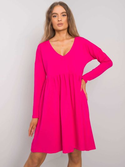 Online rõivaste hulgimüüja Fuksia kleit Brooke RUE PARIS