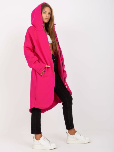 Online rõivaste hulgimüüja Tina RUE PARIS Fuchsia Basic dressipluus