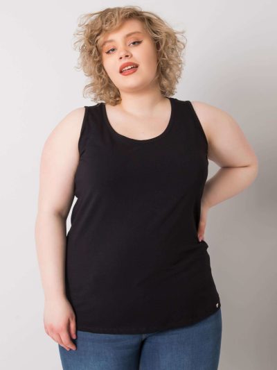 Online rõivaste hulgimüüja Keyla Plus Size Top Black