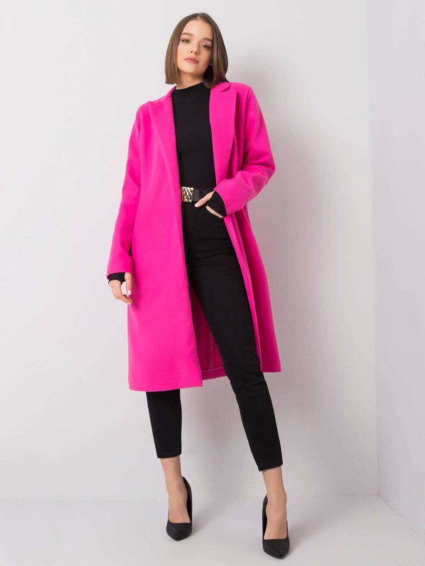 Online rõivaste hulgimüüja Fuksia mantel Hettie RUE PARIS