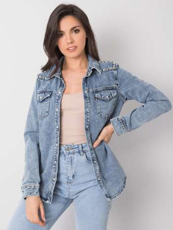 Anneka Blue Denim Shirt