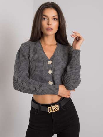 Aristide RUE PARIS dark grey cardigan