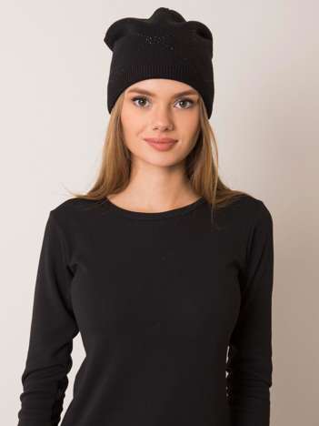 Black beanie RUE PARIS