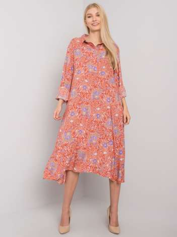 Brick Loose Princeton Dress