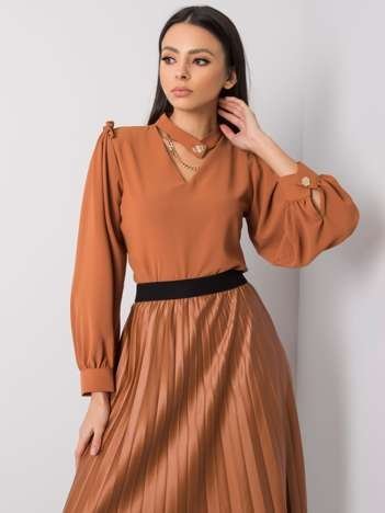 Brown blouse Agueda RUE PARIS