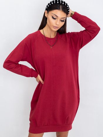 Burgundy dress Cristine