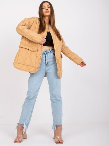 Camel Transitional Jacket Callie RUE PARIS