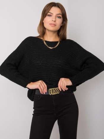 Carina OCH BELLA Black Knitted Sweater