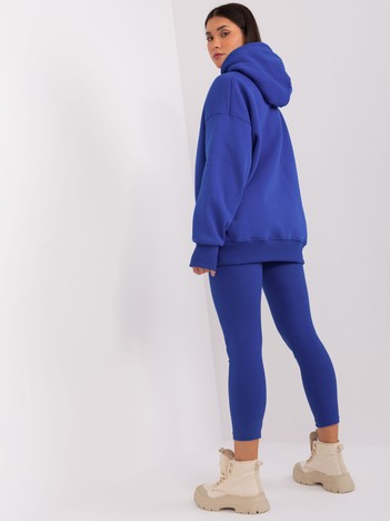 Cobalt Two Piece Casual Set with Leggings