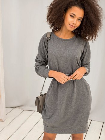 Dark gray dress Cristine