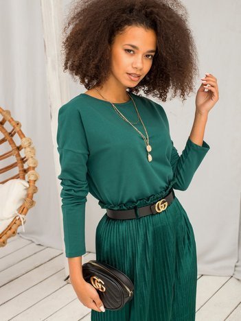 Dark green Heaven blouse