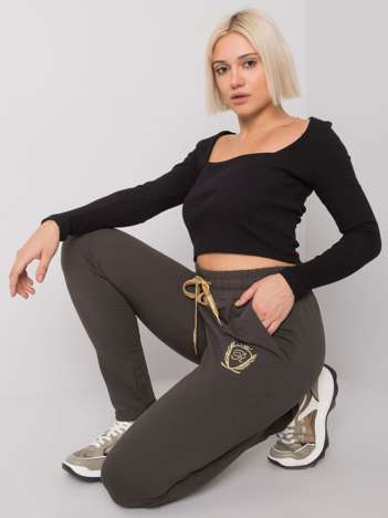 Dark khaki women's sweatpants Leeds