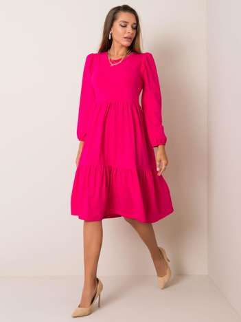 Dark pink dress Yonne RUE PARIS