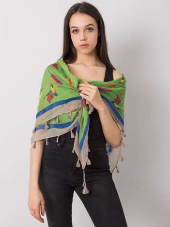 Green Women's Sling with Print