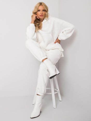 Janessa White Tracksuit Set