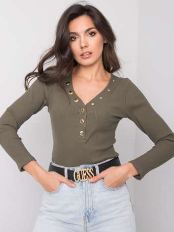 Khaki blouse Emberly OCH BELLA