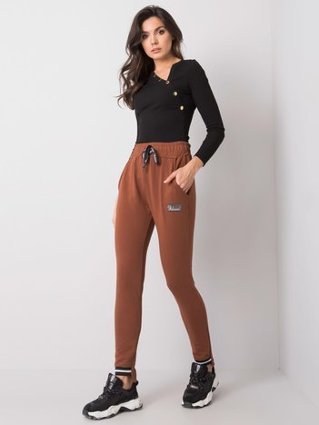 Light brown trousers Luciana