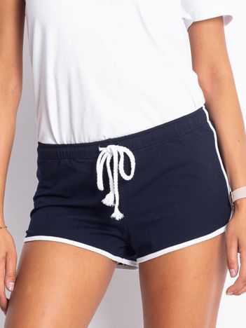 Navy Blue Politeness Shorts