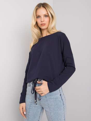 Navy blue blouse Carla