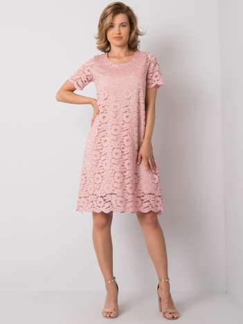 Pink Lulu Lace Dress