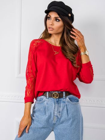 Red blouse Shangri RUE PARIS