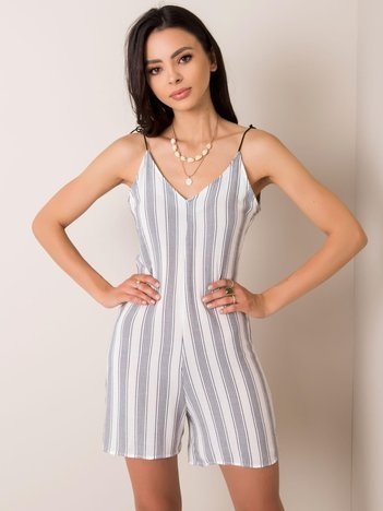 White Marine Jumpsuit RUE PARIS