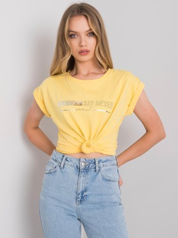 Yellow t-shirt Leah