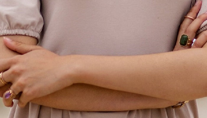 Women’s clothes in nude color