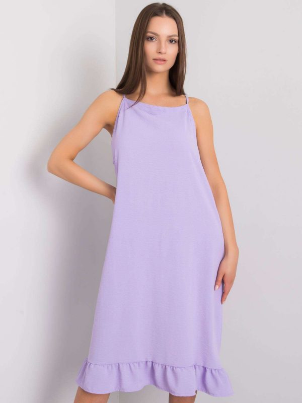 Simone Light Purple Strap Dress