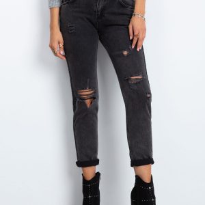 RUE PARIS Black jeans Verdi