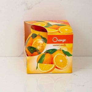 Scented candle Orange