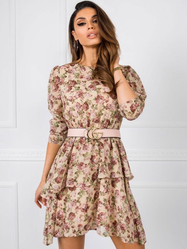 Beige dress Miracle RUE PARIS