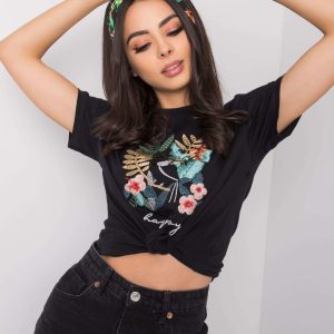 Black T-shirt Jackie