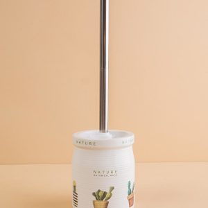 Ecru toilet brush