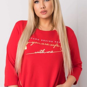 Red blouse Elvira