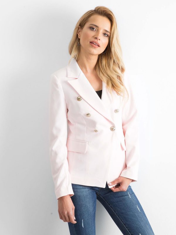 Pale Pink Walking Blazer