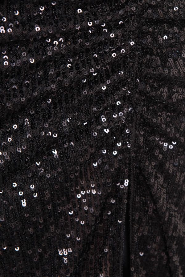 Black Sequin Skirt BSL