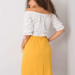 Yellow skirt with Cathi pockets