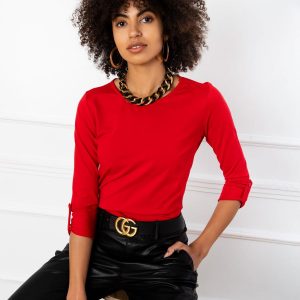 Red Blouse Mindy