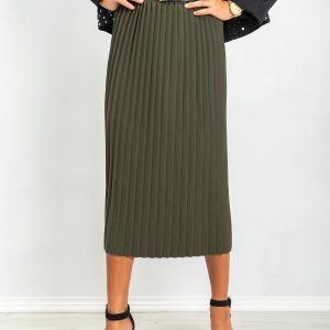 RUE PARIS Dark green skirt Tammy